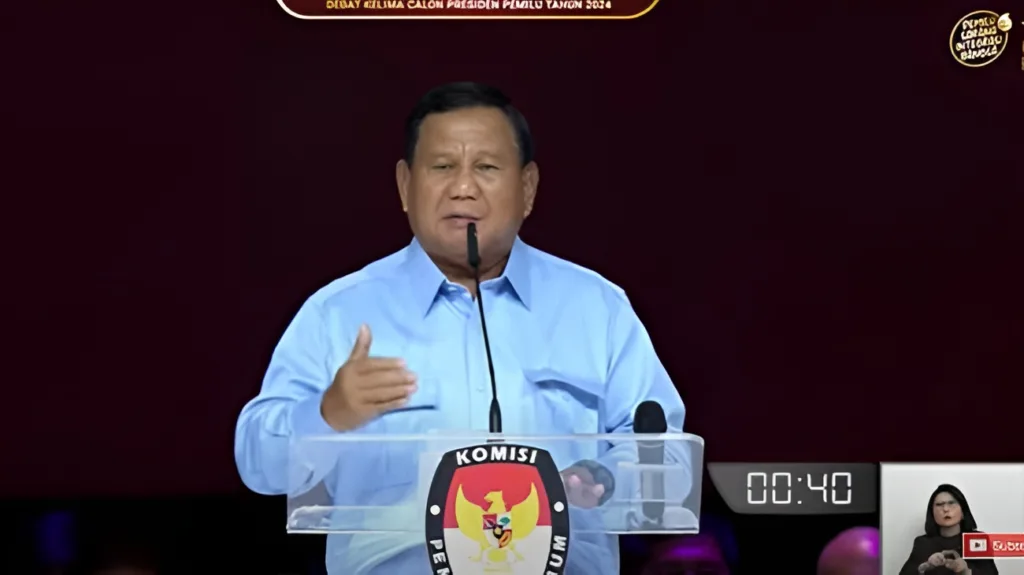 Foto: Capres 02 Prabowo Subianto