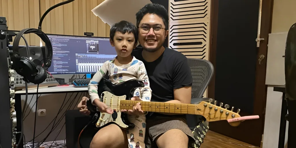 Angger Dimas lega, pacar Tamara Tyasmara ditetapkan sebagai tersangka kasus kematian Dante (Foto: Instagram/anggerdimas)