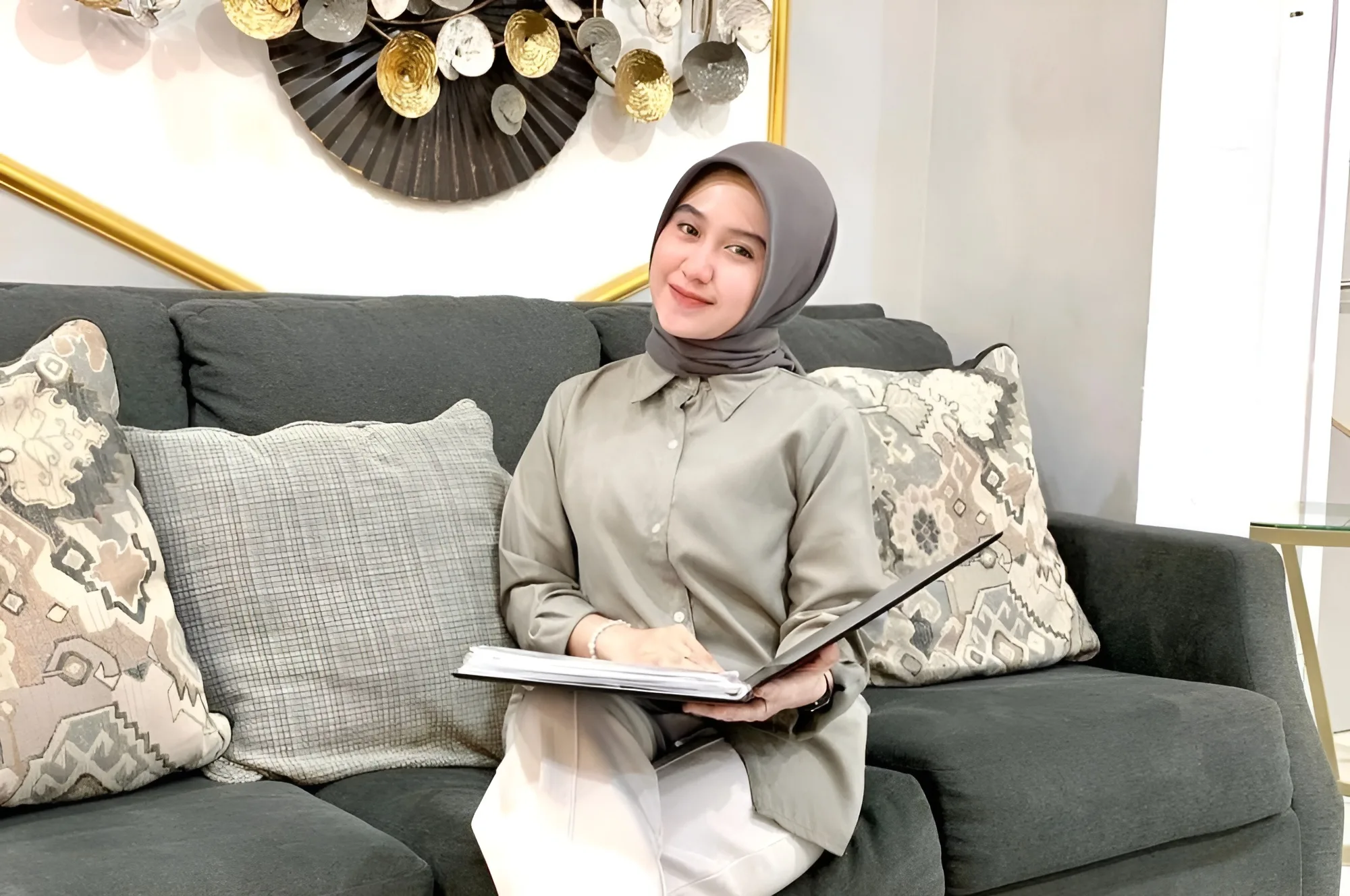 Foto: Influencer asal Makassar, Dhea Aisyah Putri.