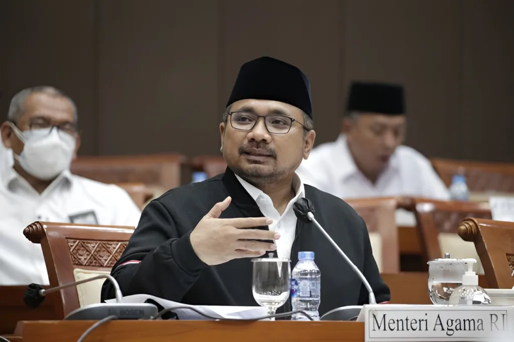 Menteri Agama Yaqut Cholil Qoumas. (Foto: Istimewa)