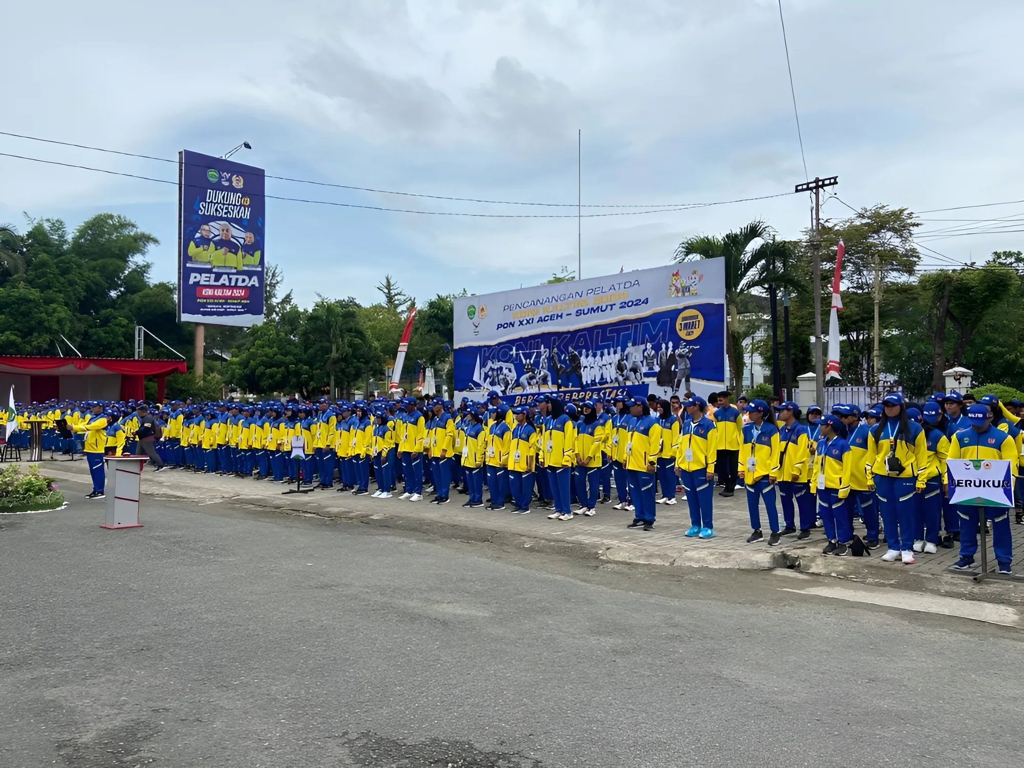 Foto: Suasana Pelatda dalam rangka PON XXI/2024