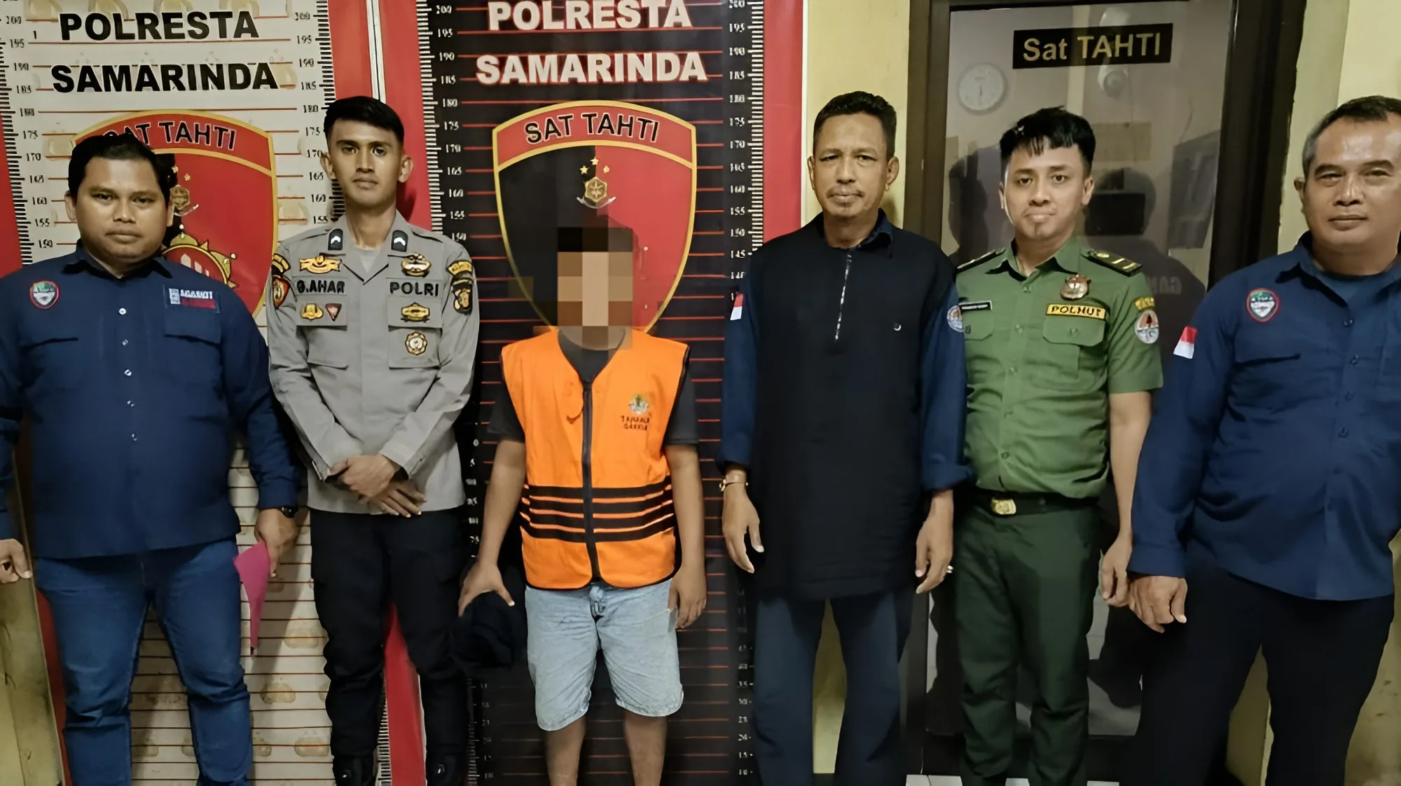 Foto: VC, tersangka utama perdagangan satwa dilindungi berhasil diamankan.