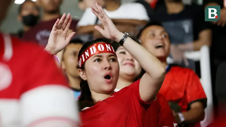 Semangat Supporter Timnas Indonesia.
