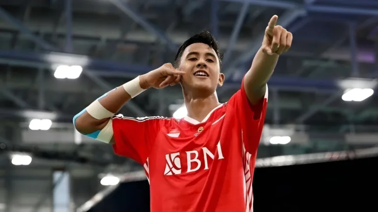 Foto: Pebulutangkis Muda asal Indonesia, Alwi Farhan.