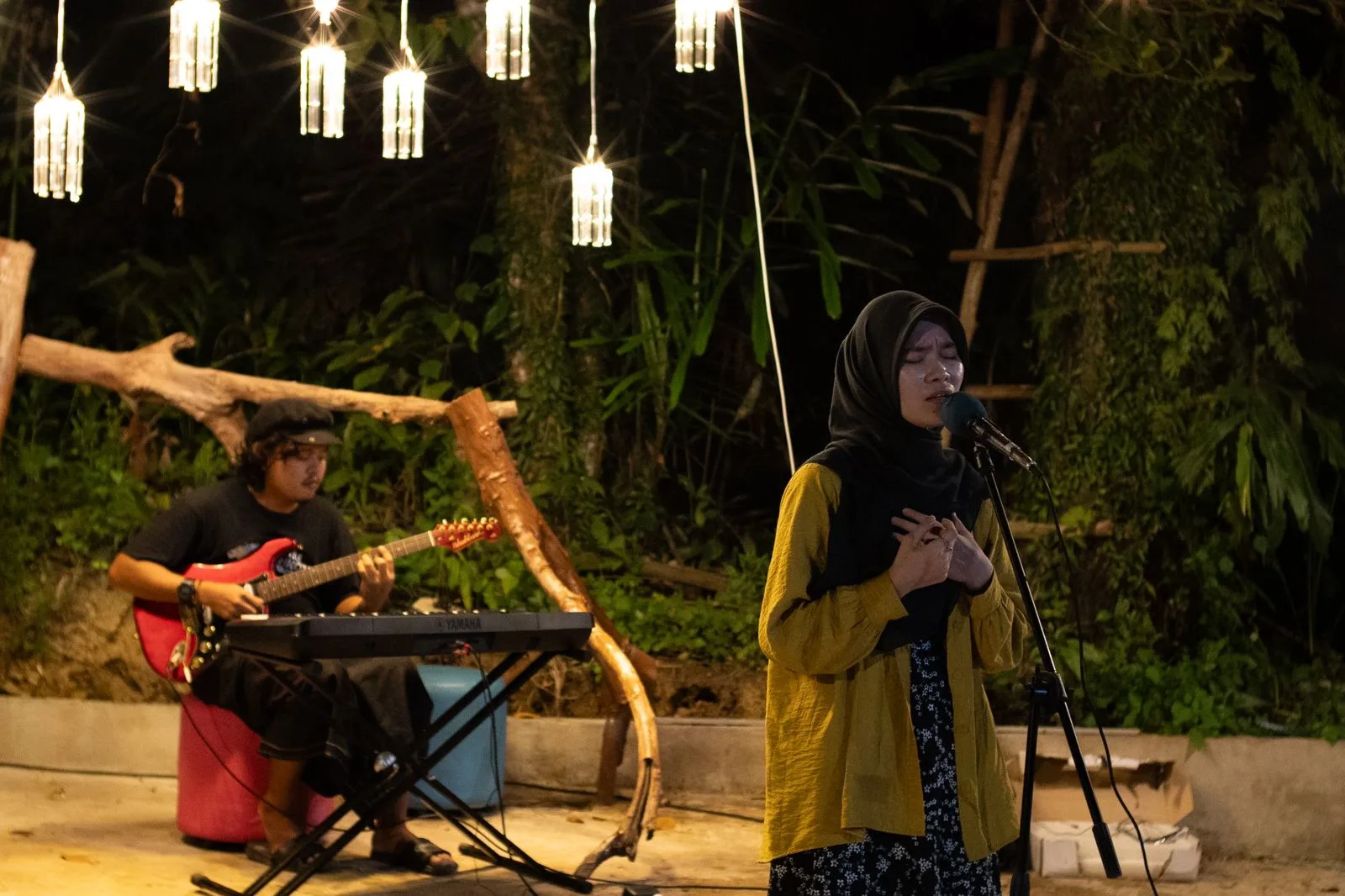 Foto: Suasana 'a Night of Ramadhan' di Punarimba Art Space Tirto.