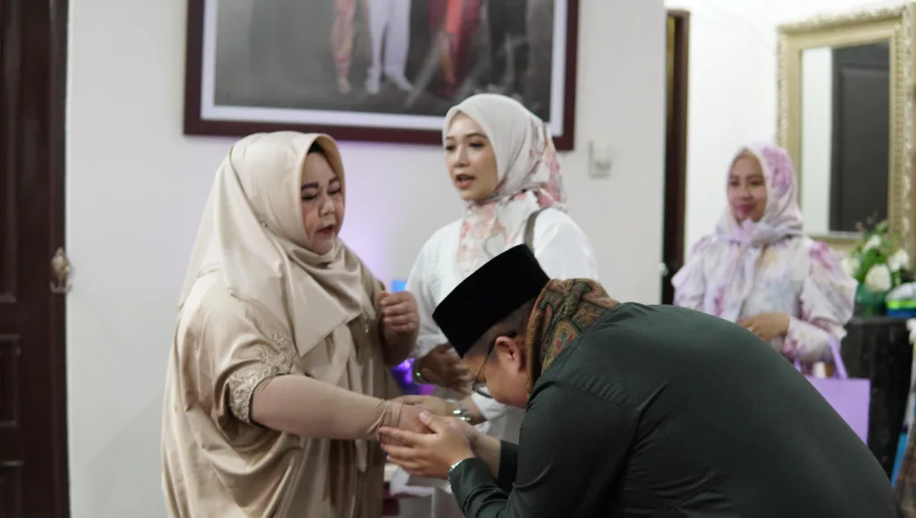 Foto: Kehangantan Pertemuan Pemimpin Kutai Kartanegara.