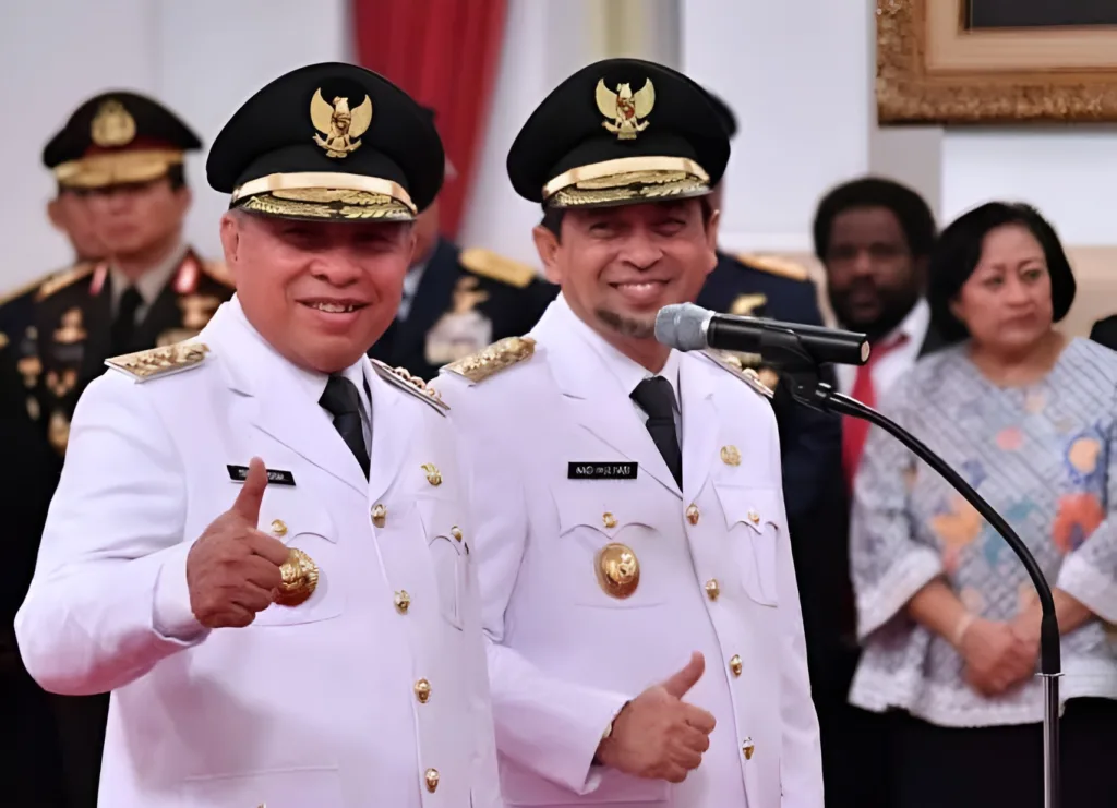 Foto: Pasangan calon independen Isran Noor dan Hadi Mulyadi.