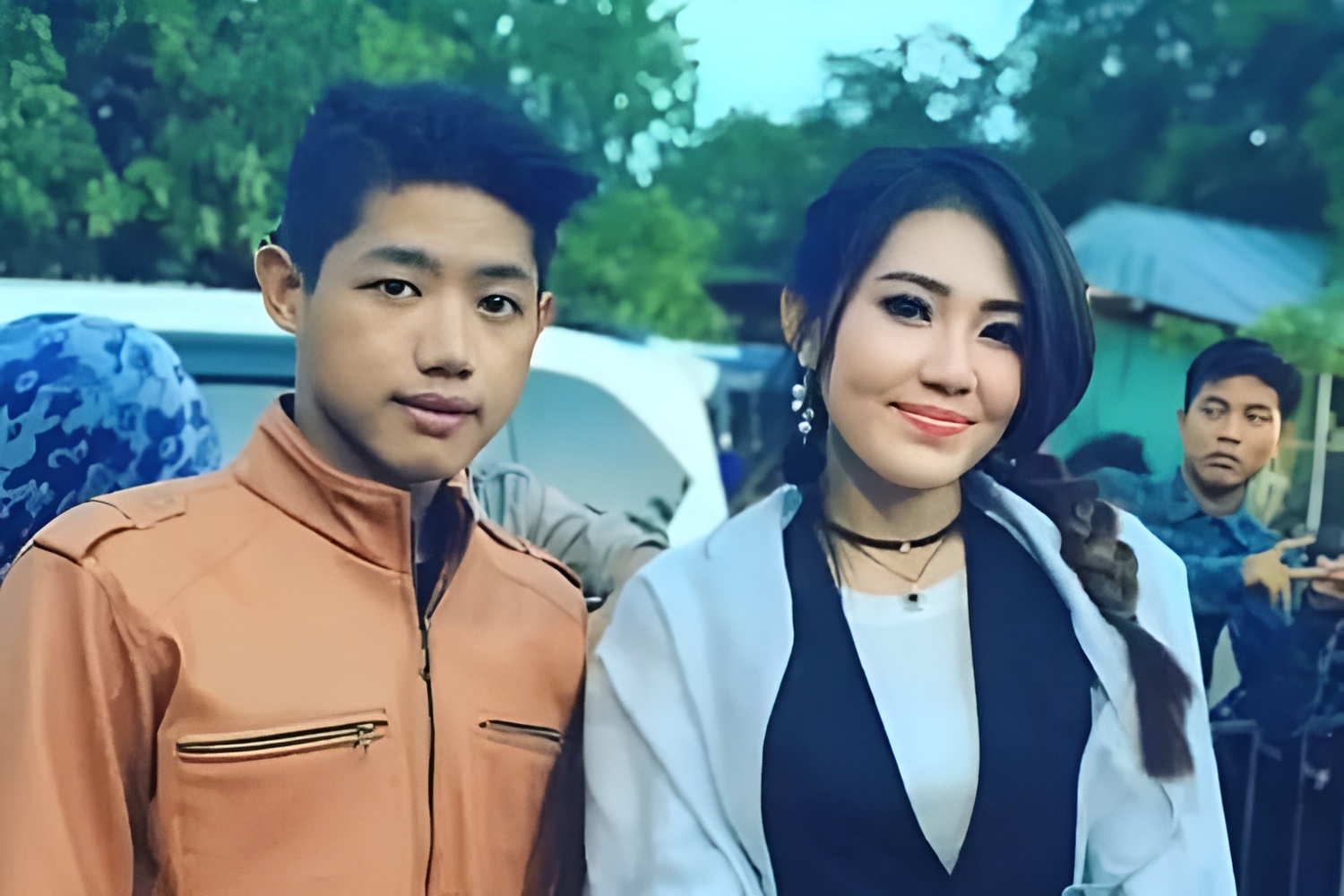 Foto: Aryha Noegraha bersama Via Vallen.