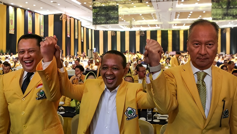Foto: Bahlil Lahadalia terpilih secara aklamasi sebagai Ketua Umum Partai Golkar periode 2024-2029 dalam Musyawarah Nasional (Munas) XI.