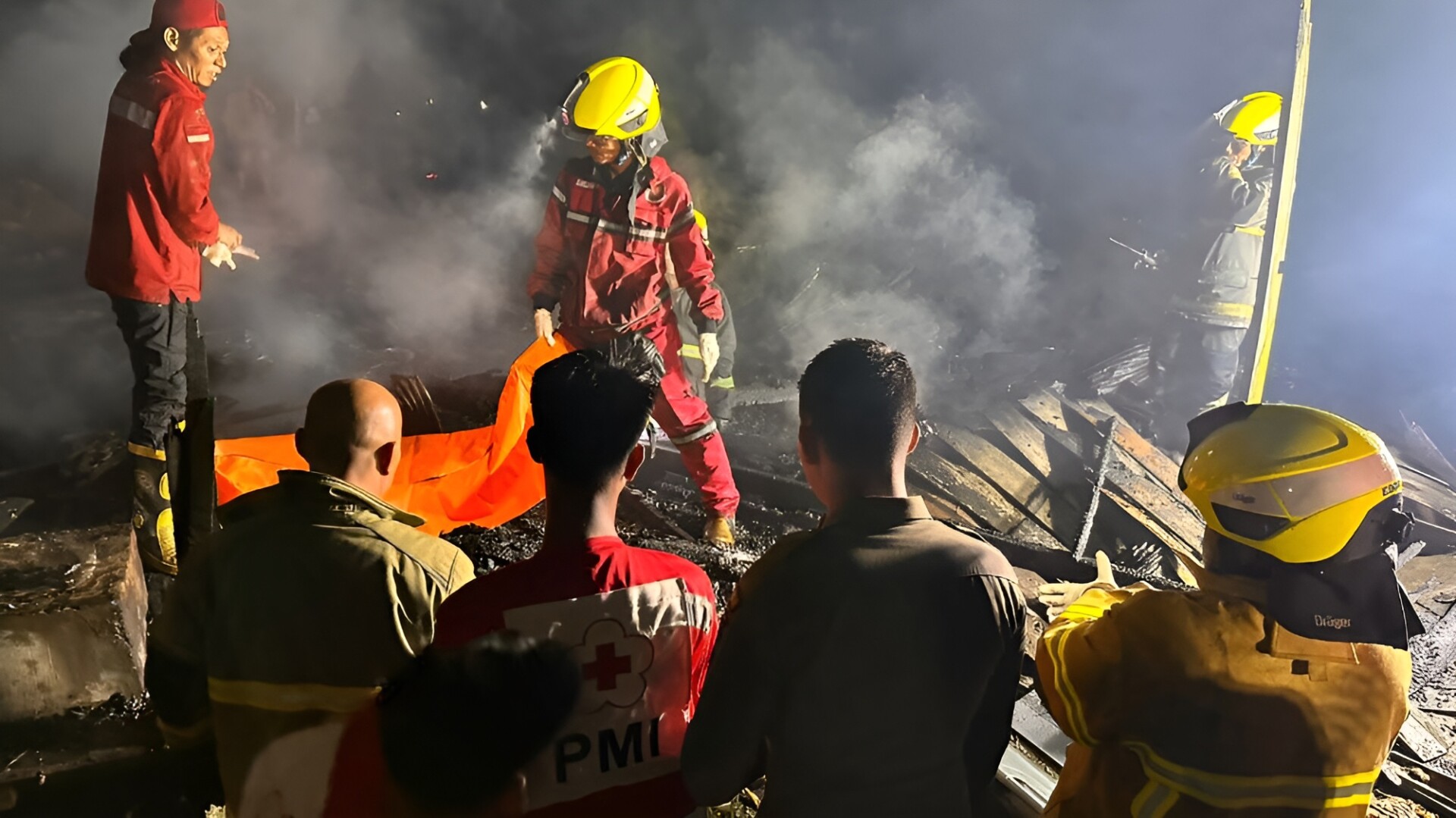 Foto: Kabakaran hebat yang terjadi di Jalan Kita Jua Gunung Belah, RT 73, Kelurahan Loa Ipuh, Tenggarong, Kutai Kartanegara, Kamis Shubuh (05/09/2024.