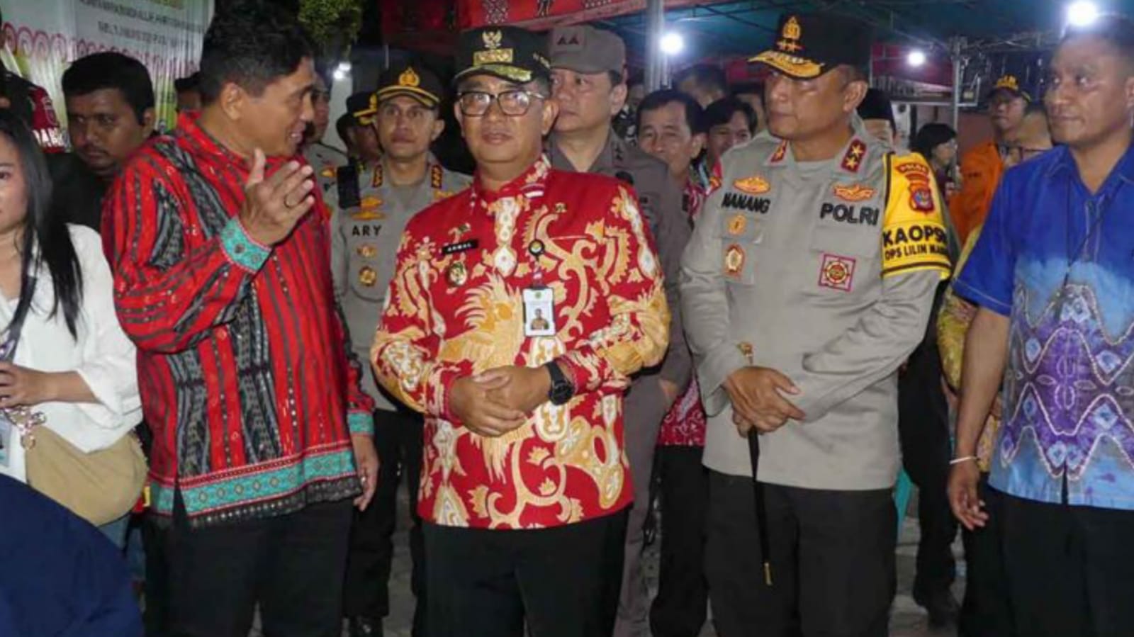 Foto: Pj Gubernur Kaltim Akmal Malik bersama Kapolda Kaltim Irjen Pol Nanang Avianto dan jajaran Forkopimda.