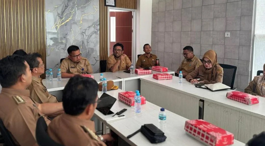 Foto: Rakor Kecamatan Digital Di Kecamatan Sebrang.