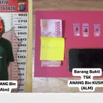 Pengembangan Kasus Sabu di Muara Kaman, Polisi Amankan Perantara Jaringan