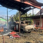 Gudang Arsip Desa Sebulu Ulu Terbakar, Sejumlah Kendaraan Ikut Hangus