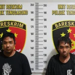 Polsek Tenggarong Amankan Dua Pria Diduga Miliki Sabu di Kelurahan Timbau