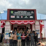 Peringati Hari Lingkungan Hidup Sedunia, MHU Tanam Pohon dan Resmikan Kantor Desa Persiapan Sungai Payang Ilir