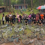 Rahmat Dermawan Ajak Warga Samboja Budayakan Hidup Sehat Lewat Gowes