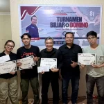 Semarak HUT RI ke-81, PWI Kukar Gelar Turnamen Domino Perkuat Solidaritas Insan Pers